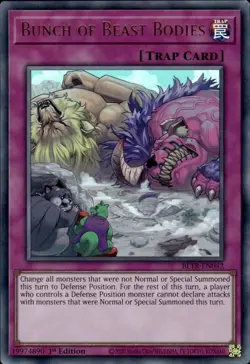 Yugioh - Bunch of Beast Bodies (Ultra Rare) (1st Edition) - BLTR-EN042 P - Image 1