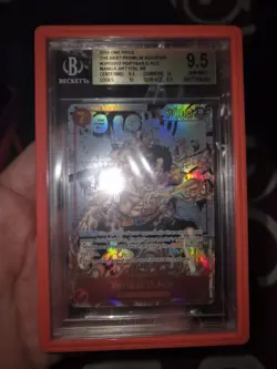 One Piece Portgas.D.Ace Manga Art OP02-013 Paramount War - BGS 9.5 EN PRB - Image 1