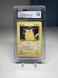 Pikachu 008/034 Trading Card Game Classic Holo CGC 10 - Not PSA - Image 1