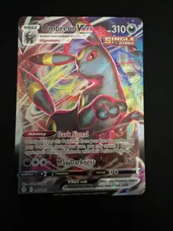 Pokemon TCG Evolving Skies Umbreon VMAX Full Art Ultra Rare Holo Card 095/203 - Image 2