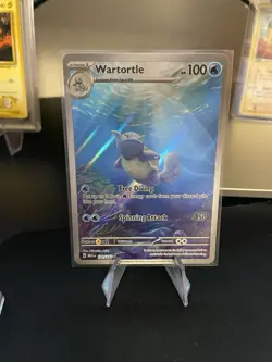 Pokemon card Wartortle 171/165 Sv: Scarlet & Violet Full Art Holo - Image 3