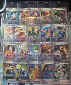 Pokemon TCG Trainer Full Art Cards Lot of 20 Near Mint Condition - Image 1