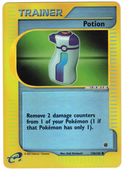 Potion 156/165 Expedition Base Set Reverse Holo E-Reader Pokemon Card - Image 1