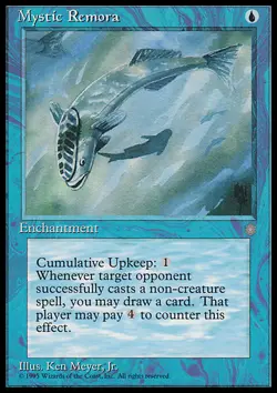 MTG MYSTIC REMORA POOR - REMORA MISTICA - IA - MAGIC - Image 1