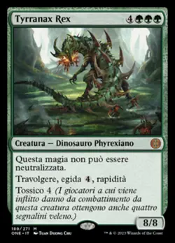 MTG TYRRANAX REX 189 EXC - TYRRANAX REX - ONE - MAGIC - Image 1