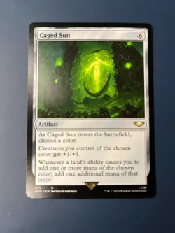 1x CAGED SUN - Warhammer 40k - MTG - Magic the Gathering - Image 1