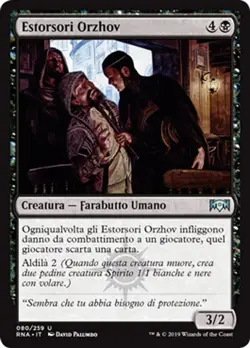 MTG 4x ORZHOV RACKETEERS EXC - ESTORSORI ORZHOV - RNA - MAGIC - Image 1
