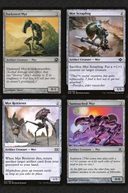 Urtet, Remnant of Memnarch MYR Commander Deck EDH Magic MTG Ready-to-Play Cards - Image 3