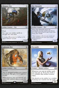 Urtet, Remnant of Memnarch MYR Commander Deck EDH Magic MTG Ready-to-Play Cards - Image 4