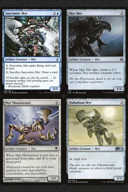 Urtet, Remnant of Memnarch MYR Commander Deck EDH Magic MTG Ready-to-Play Cards - Image 5