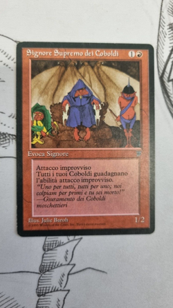 MTG - Legends Italian - Kobold Overlord - Italiano - Good - Image 1