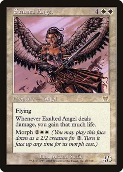 MTG EXALTED ANGEL POOR - ANGELO EMINENTE - ONS - MAGIC - Image 1