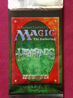 Magic The Gathering HOMELANDS New Sealed Booster Pack MTG - Image 1