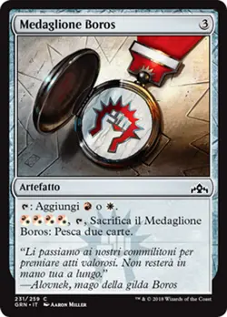 MTG 4x BOROS LOCKET EXC - MEDAGLIONE BOROS - GRN - MAGIC - Image 1