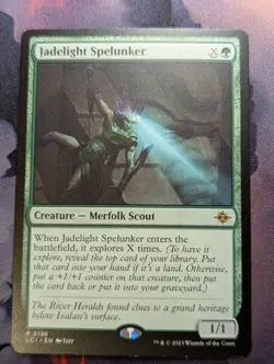 Jadelight Spelunker - LCI - 0196 - MTG - TCG Card - Image 1