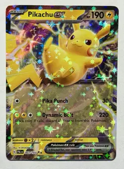 Pokemon TCG - Pikachu ex - 063/193 - 2023 SV02: Paldea Evolved PAL En RR - Image 1