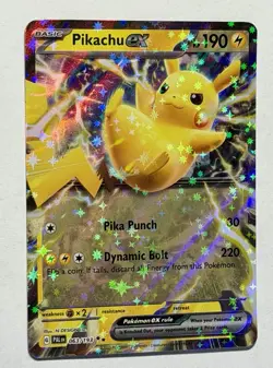 Pokemon TCG - Pikachu ex - 063/193 - 2023 SV02: Paldea Evolved PAL En RR - Image 3