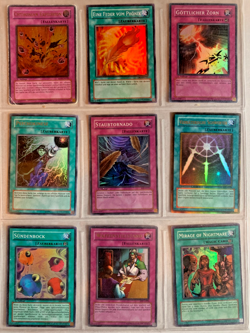 Yugioh! - Karten Sammlung 54x Stuck - Alle Holo - GER/ENG/JAP Mix - Image 1