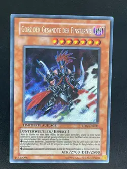 Gorz Der Gesandte Der Finsternis RP02-DE000 Secret Rare Deutsch Exc YUGIOH - Image 1