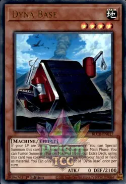 Dyna Base Ultra Rare #BLCR-EN017 Yugioh NM Ultra Rare - Image 1