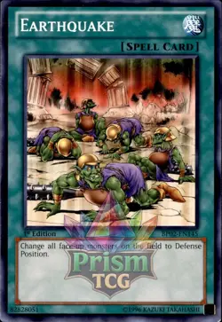 1st Ed Earthquake BP02-EN145 Yugioh - Image 1
