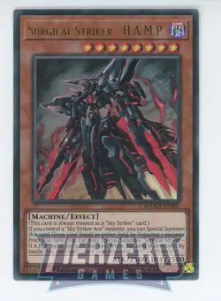Yugioh Surgical Striker - H.A.M.P. MAMA-EN001 Ultra Rare 1st Edition Near Mint - Image 1