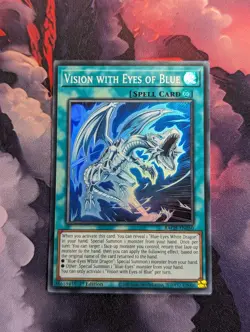 Vision with Eyes of Blue - BACH-EN050 - Super Rare 1st Edition - Yugioh NM - Image 1