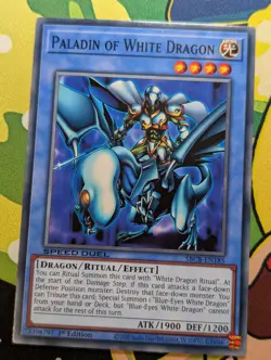 Paladin of White Dragon - SBCB-EN185 - Common - Yugioh - Image 1