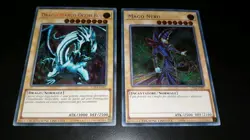Yu-Gi-Oh! Dark Magician CT14-IT001 + BLUE EYES WHITE DRAGON CT14-IT002 Secret - Image 1