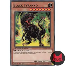 Yugioh Black Tyranno SS03-ENA07 Common 1st Edition NM - Image 1