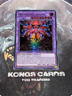 PHRE-EN006 Hecahands Jauzah Ultra Rare Yu-Gi-Oh! NEW - Image 1