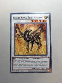 Golden Cloud Beast - Malong CYAC-EN082 Common 1st Edition Yugioh - Image 1