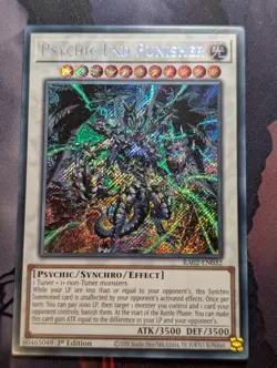 Psychic End Punisher RA02-EN032 Secret Rare 1st Edition YuGiOh TCG Card - Image 1