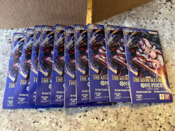 One Piece The Azure Sea's Seven Sleeved Booster OP-14 EB04 English - Lot Of 10 - Image 1