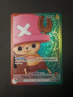Tony Tony Chopper Alt Art Leader OP08-001 Two Legends English One Piece TCG - Image 1