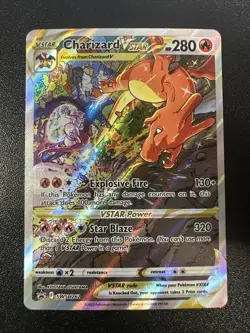 Charizard VSTAR SWSH262 SWSH: Sword & Shield Promo Cards Holo LP JL - Image 1