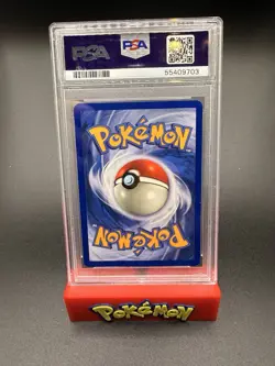 1999 Fossil Gengar Holo Rare Pokemon Card #5/62 Vintage PSA 8 NM -Mint - Image 2