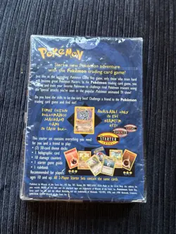 Pokemon TCG 2 Player Starter Set 1st Edition Sealed English Holo Card Rare - Image 2