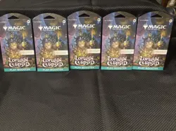 Magic The Gathering Lorwyn Eclipsed Sleeved Play Boosters Lot Of 5 ** NEW ** - Image 1