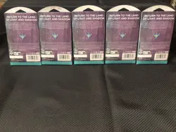 Magic The Gathering Lorwyn Eclipsed Sleeved Play Boosters Lot Of 5 ** NEW ** - Image 2