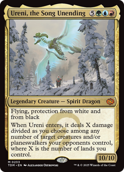 Ureni, the Song Unending (REGULAR) x1 - MTG Tarkir: Dragonstorm TDM #233 - Image 1