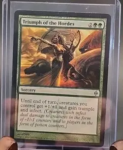 Triumph of the Hordes New Phyrexia MTG Regular Moderately Played - Image 3