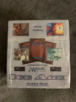 MTG MAGIC NEW Ice Age Starter Decks Sealed Box - NIB - WOC6506 - NEW IN BOX - Image 1