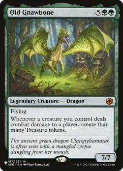 MTG Old Gnawbone ** The List ** English - Image 1