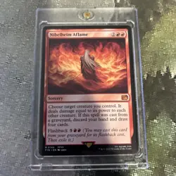MTG Nibelheim Aflame - FINAL FANTASY (FIN) #146 Magic the Gathering - Image 3
