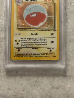 1999 Pokemon Jungle Electrode Holo #2 PSA 8 - Image 3