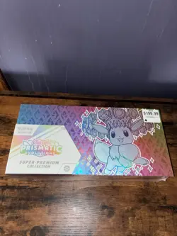 Pokemon TCG: Prismatic Evolution Super Premium Collection Factory Sealed Box - Image 1