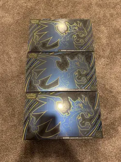 Pokemon Elite Trainer Box Charizard TCG 3 Sealed Boxes English - Image 1