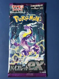 Pokemon Violet ex SV1V Booster Japanese TCG Scarlet & Violet Sealed US SELLER - Image 1