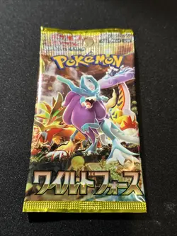 US SELLER Pokemon Wild Force - 1 Booster Pack Sv5K Japanese - Image 1
